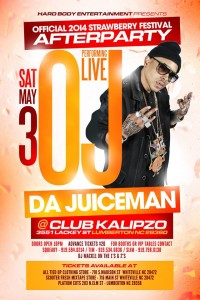 OJ Da Juiceman - Lumberton North Carolina - May 3 2014 Side 1